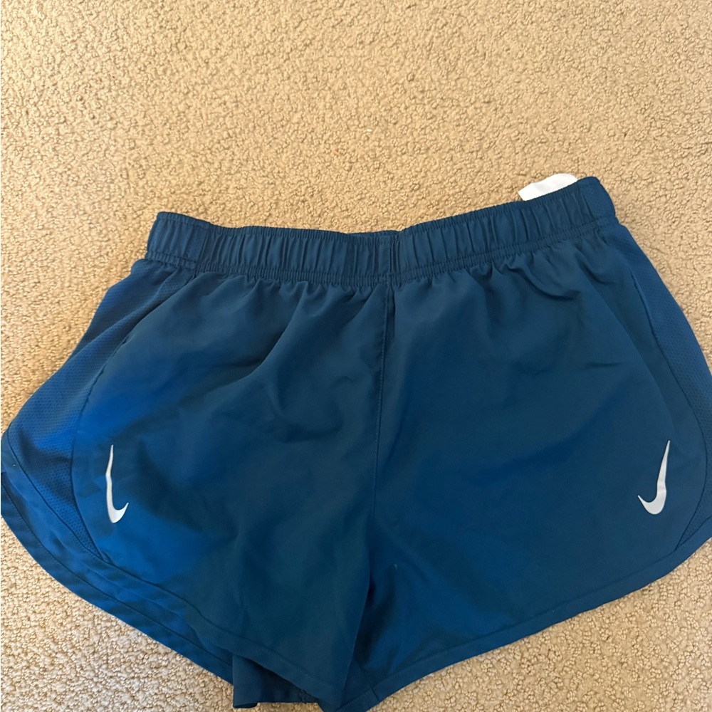 Nike Blue Athletic Shorts Lightweight Moisture-Wicking
